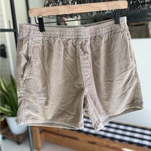 Madewell Easy Pull-On Corduroy Shorts